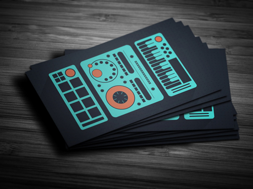 Flat Producer / DJ Business Card