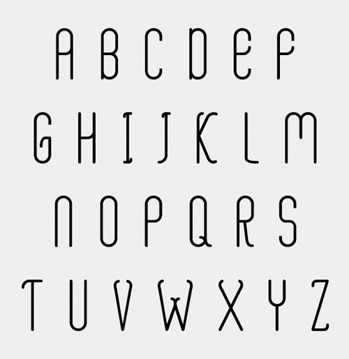 Aaram free fonts letters for designers