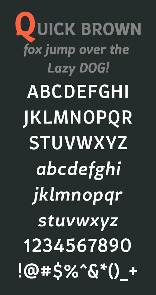 Certa Sans free fonts letters for designers