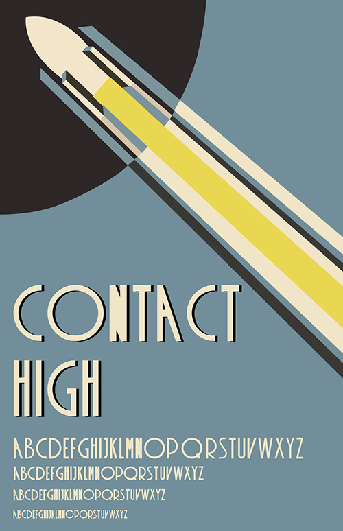 Contact High Free Fonts 2014