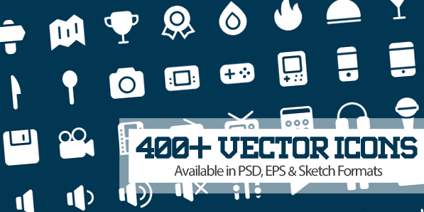 400+ Free Vector Icons for Designers