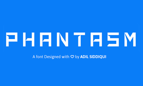Phantasm Free Fonts 2014