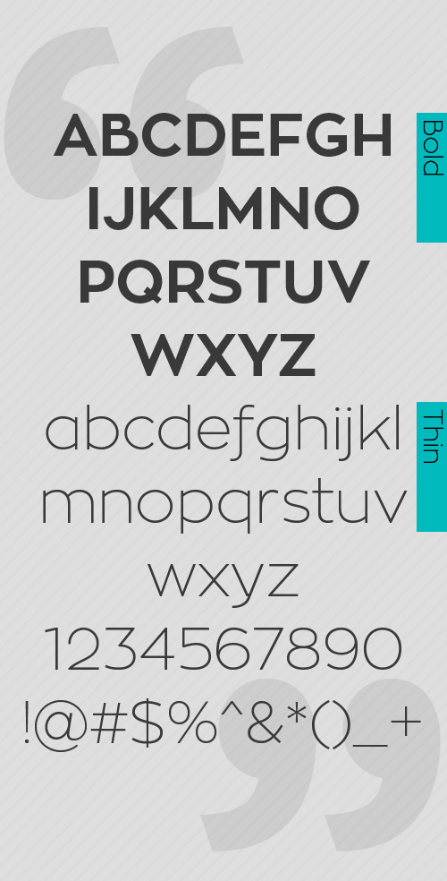 Zona Pro Free Font Letters