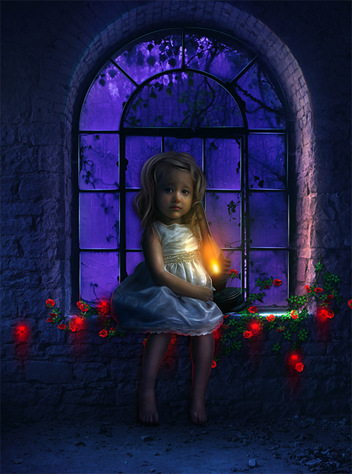Create a Photo Manipulation Of a Lonely child in Photoshop
