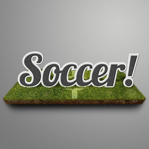 Create a Soccer-Themed Text Effect in Photoshop Tutorial