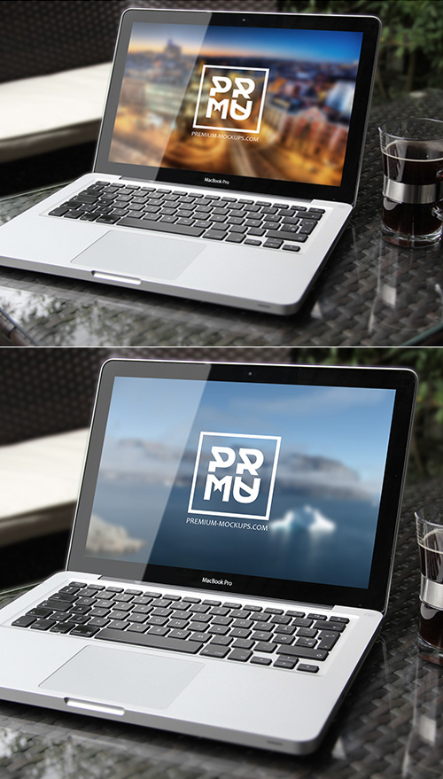 Macbook Pro Photorealistic PSD Mockup