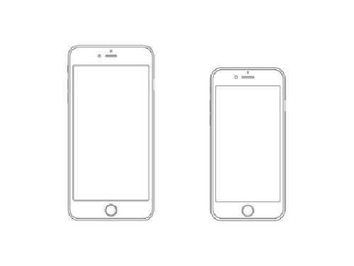 Free iPhone 6 and iPhone 6 Plus Mockup Templates (PSD, AI & Sketch) - Free Download - 5