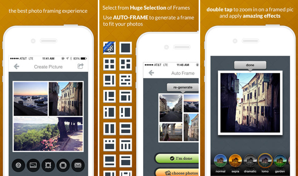 Frametastic iPhone App for Designers