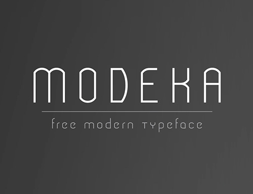 Modeka Font Free Download