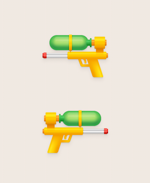 How to Create a Water Pistol Illustration in Adobe Illustrator
