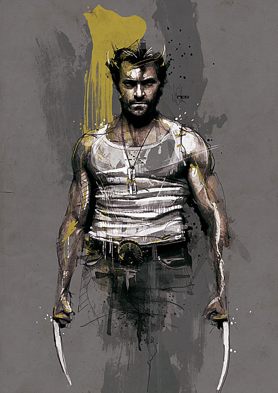 Wolverine Digital Illustration
