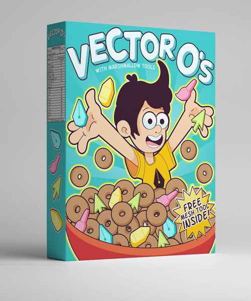 Design a Vector Themed Cereal Box in Adobe Illustrator