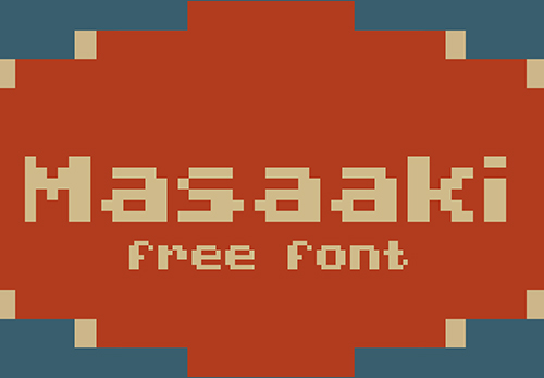 Masaaki free font