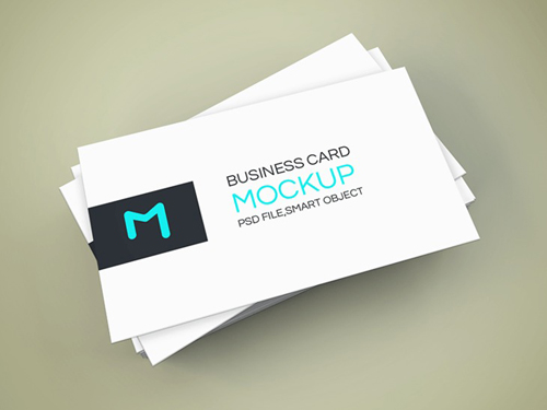 Elegant Business Cards Mockup