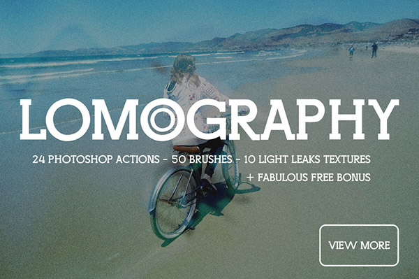 Lomography Photoshop actions