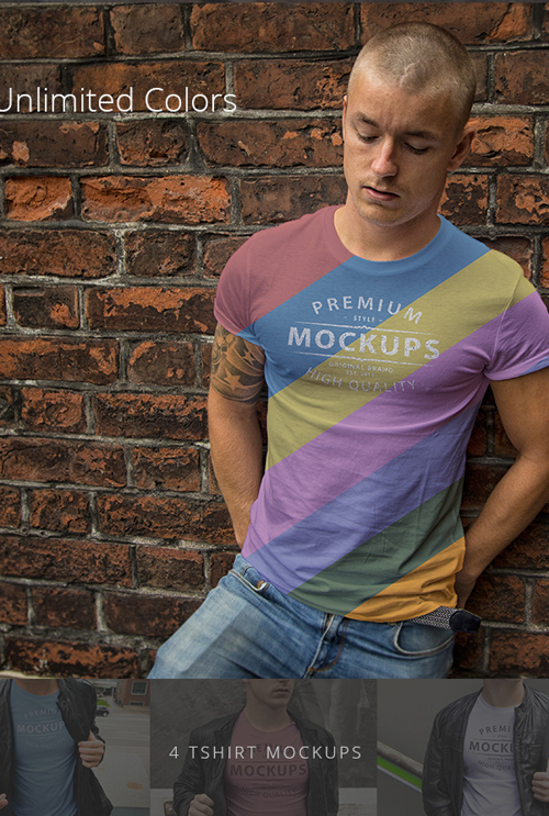 21 Mockups – Phone 6, t-shirt PSD