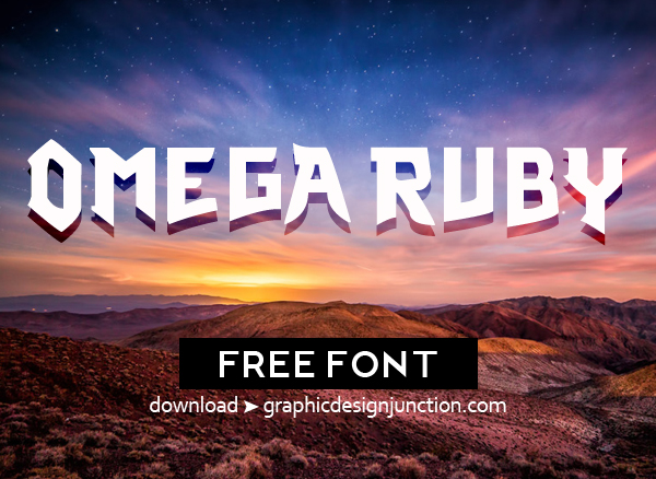 Omega Ruby Free Font