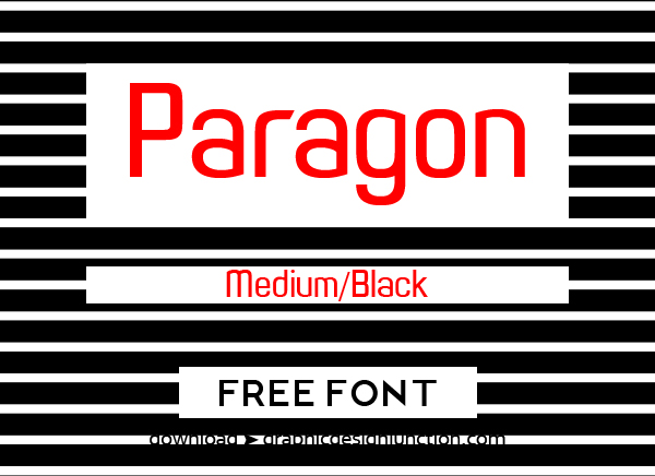 Paragon Free Font