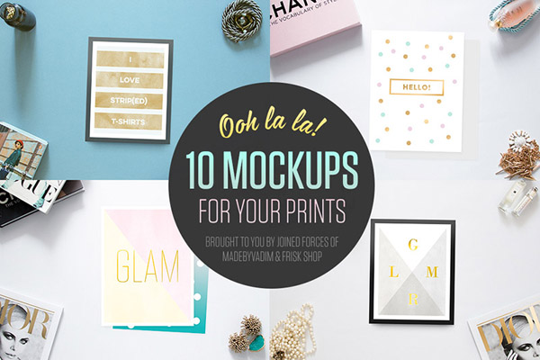 Mockups for your print design