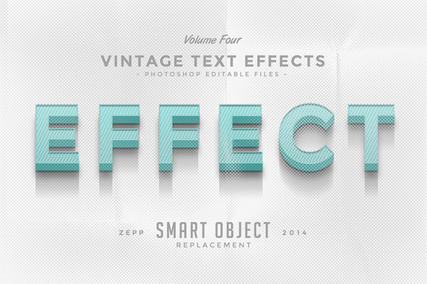 Vintage Text Effects Vol.3
