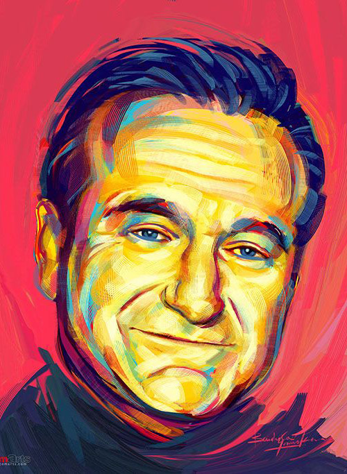 Robin Williams by Bandula Samarasekera