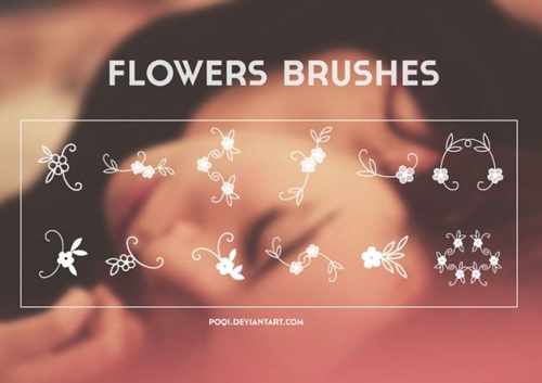 Flowers Brushes for Photoshop