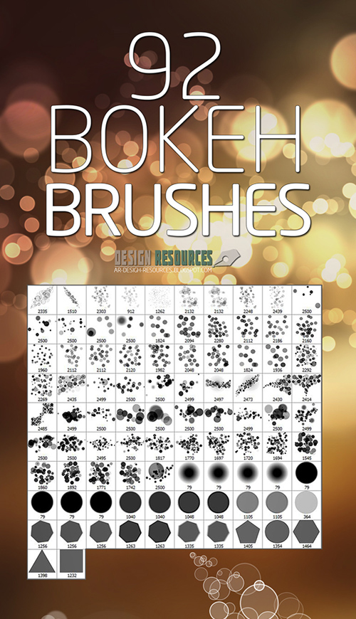 Bokeh Brushes for Photoshop
