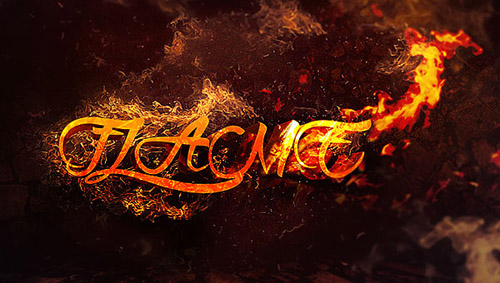 Create 3D Text Surrounded by Flame in Photoshop