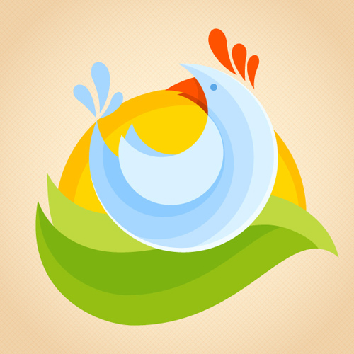 Design a Flat Chicken Logotype in Adobe Illustrator