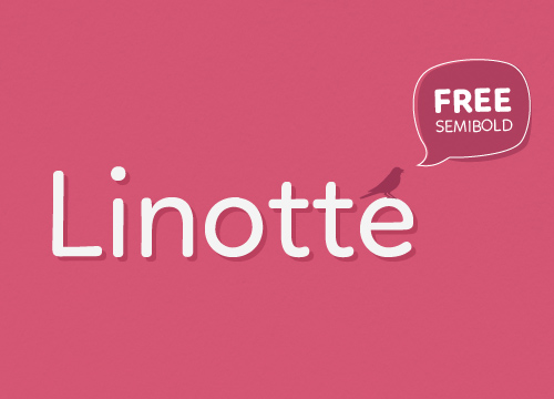 Linotte Free Font