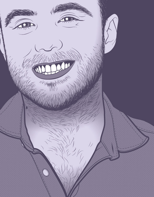 Create a Purple Monochrome Portrait for Spirit Day in Adobe Illustrator