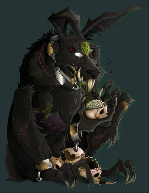 Create Your Own Terrifying Monster Rabbit in Adobe Illustrator