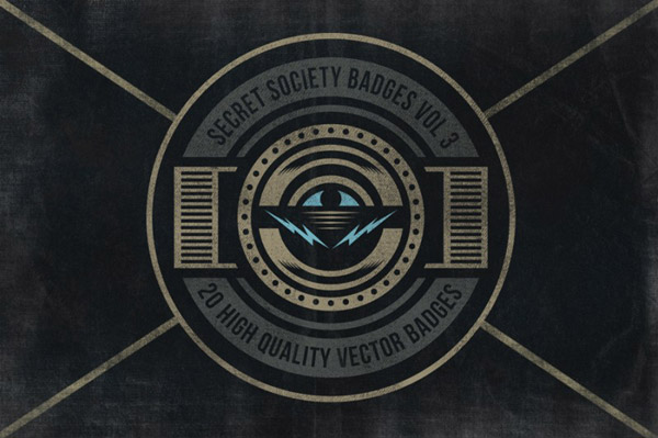 Secret Society Badges