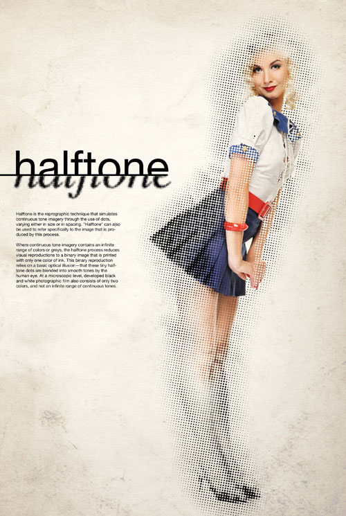 Create a Vintage Design Using Stylish Halftone Effects in Photoshop Tutorial