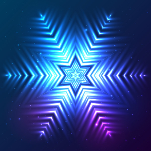 How to create abstract cosmic snowflake in Adobe Illustrator