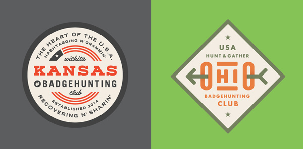 50+ Creative Designs of Badges and Logos - 9