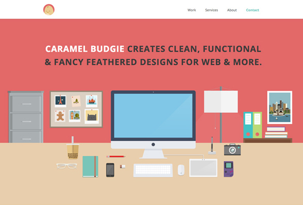 Flat Websites Design - 25 New Web Examples - 4