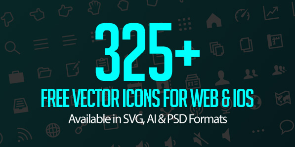 Free Vector Icon Set (325+ Icons)