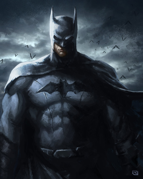 Batman speed painting by Rob-Joseph