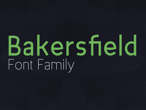 Bakersfield Free Font