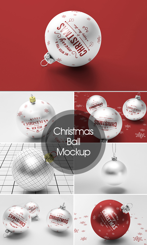 Christmas Ball Mock-up