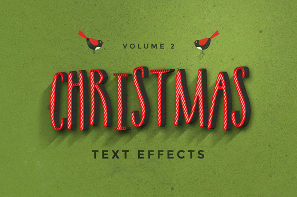 Christmas Text Effects Vol.2