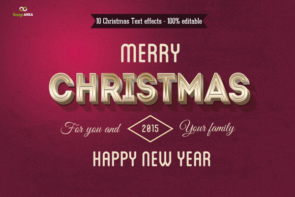 Christmas Text Effects Vol.3