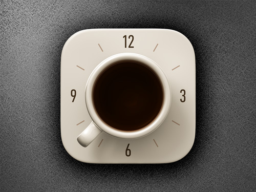 Coffee Alarm Clock iOS icon