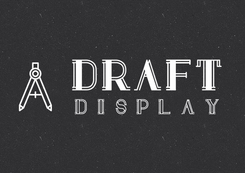 Draft Display Free Font for Hipsters