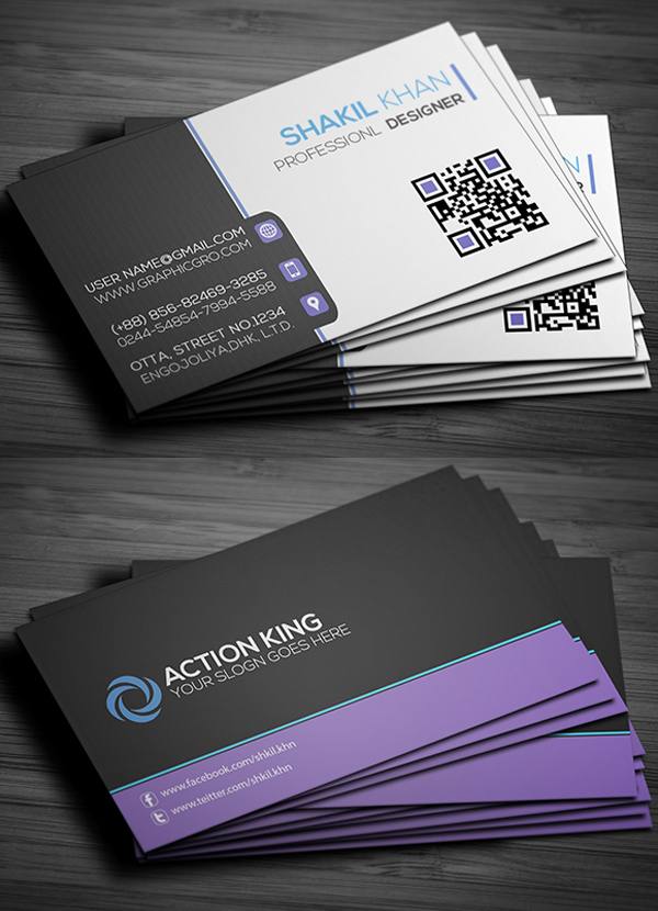 Cards PSD Templates - Ready Design | Graphic Design Junction