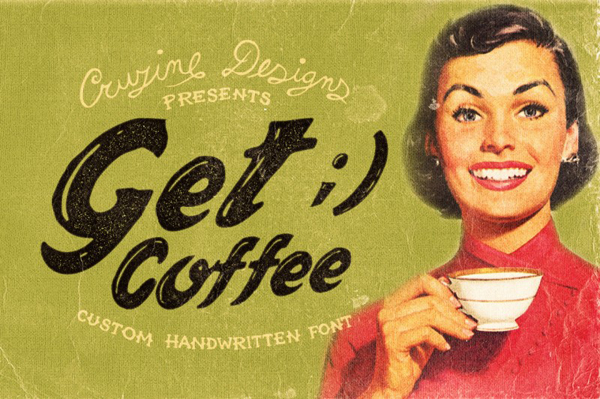 Get Coffee Custom Font