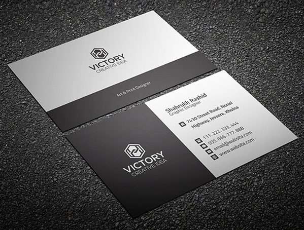 Graiht & Corporate Business Card 