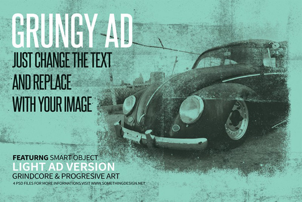 Grungy Posters & Ads