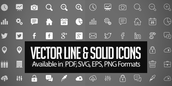250+ Free Vector Icons for Designers
